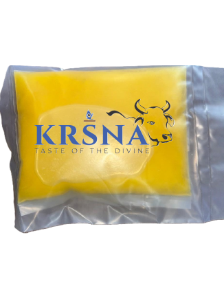 Krsna a2 Gir cow ghee 500ml 3 Layer Food Grade Export Packing